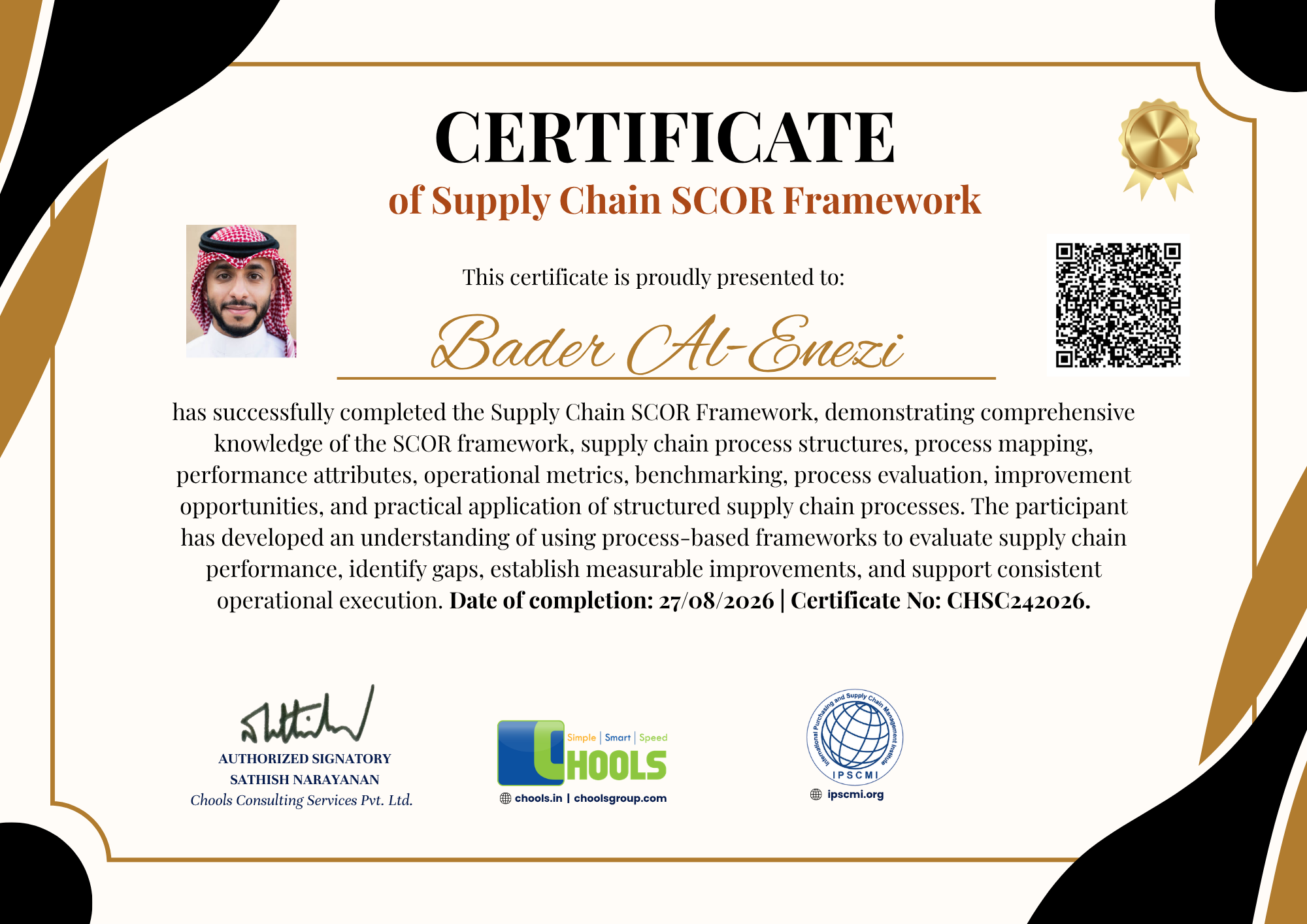 Emerging Business Program Certificate